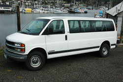 New Prince of Wales Sportfishing Passenger Van for 2010 New Prince of Wales Sportfishing Passenger Van for 2010